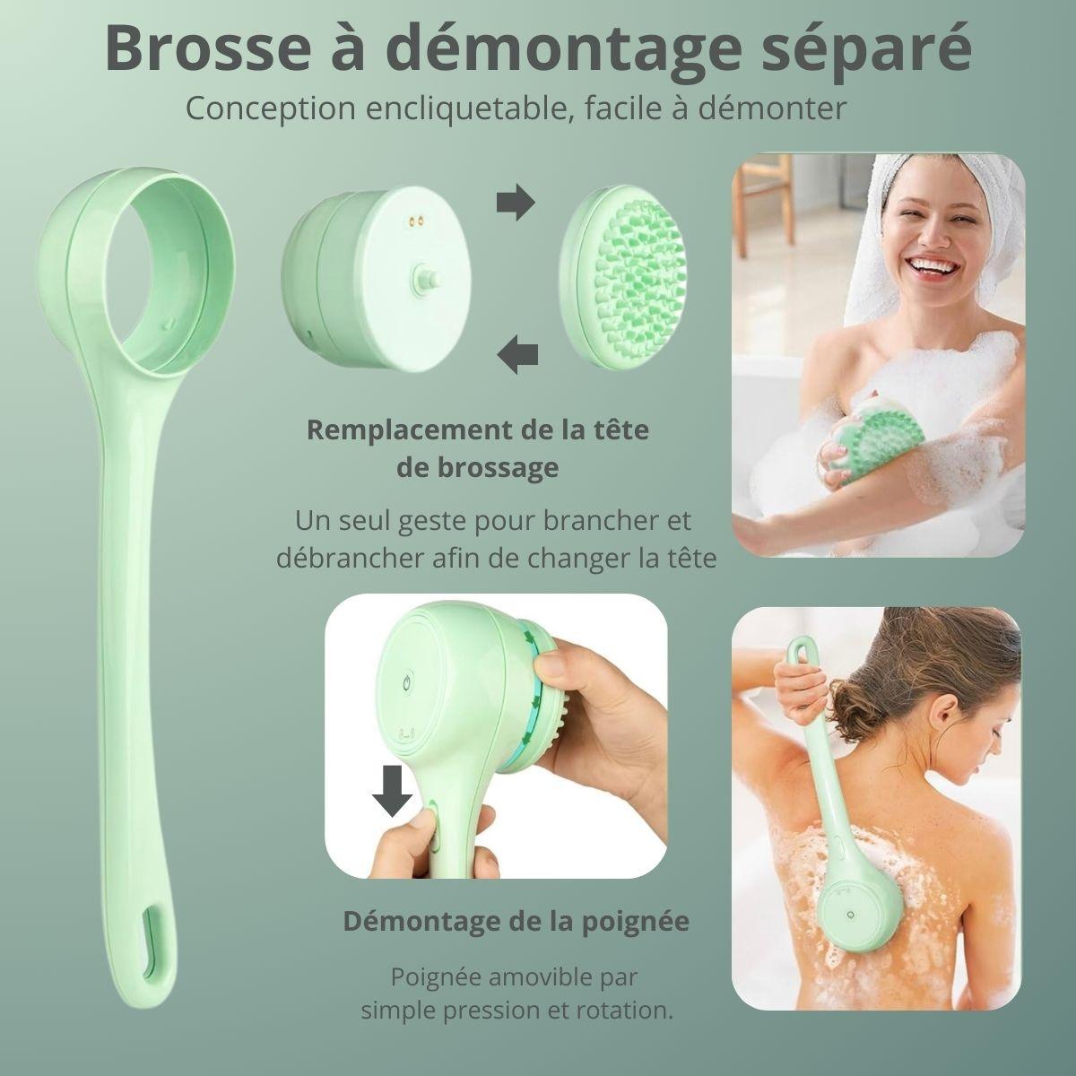 Electric Back Scrubber Brush - Cascade
